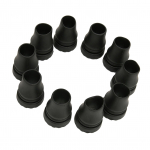 10 tk Karkude Otsikud Libisemisvastased PVC Jalakorgid Asendus k&auml;imiskarkudele, tualett- ja vannitoolile 22mm