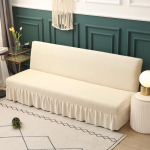 Elastne varrukateta futonikate seelikuga Jacquard Futon Diivanvoodi Kate Diivanikate Elutoa M&ouml;&ouml;blikaitse S 120-145cm