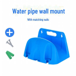 Seinale paigaldatud vooliku- ja veep&uuml;stolihoidik aedadele ja autode pesemiseks