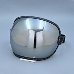 Retro mootorratta kaitseprillid mullivisiir v&auml;ljas s&otilde;itmisel UV-kaitsega tuuleklaas V&auml;rviline vintage pool n&auml;oga kiivritele