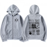 BringMe TheHorizon lukuga kapuutsiga dressipluusid BMTH Heavy Metal Rockb&auml;nd lukuga kapuutsiga dressipluusid meestele naistele &uuml;lem&otilde;&otilde;dulised kapuutsiga jakid XL