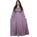 Abaya kleit naistele Eid Ramadan palve islami riided pikkade varrukatega &uuml;mara kaelusega Dubai t&uuml;rgi &otilde;htukleit XXL punane