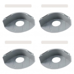 4/8 tk voodipesuhoidja lukustusribaga, vastupidav voodipesu nurgakinnitus, hoiab linad tihedalt, k&otilde;ik madratsi suurused, paigaldatud linade kinnitusklambrid 4pcs hall