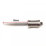 1 piece or 2 pcs Dental Root Screw Extractor Dental Broken root Tools Apical Root Fragments Tools Stainless Steel 1 piece 25mm