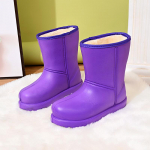 Meeste Lumesaapad Veekindel Talvine Soe Karusnaha Meeste Jalatsid Platvorm P&otilde;hjus Meeste Ankelsaapad Unisex Antislip EVA Meeste Saapad Naiste Kingad 36