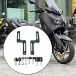 Motorcycle Windscreen Adjusters Replacement Part Easy to Install Sturdy Solid Windshield Bracket for Black