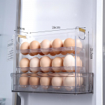 Munade hoiukast K&uuml;lmkapp Organiseerija Toidukonteinerid Muna V&auml;rskelt s&auml;iliv karbihoidik Kandik Dosaator K&ouml;&ouml;gi hoiukarbid 1pcs roheline