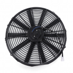 16-tolline 12V 120W Elektriline Radiaatorjahutus &Otilde;huke Ventilaator PushPull 2250 RPM 1000 CFM 10 Labaga Universaalne