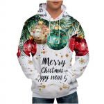 Meeste vaba tr&uuml;kiga kapuutsiga dressipluus Meeste vabaaja moodne spordisviiter M