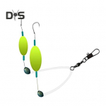 Karpkala P&uuml;&uuml;girakendus Kahe Konksuga Tagurpidi P&otilde;hiliin Avamere Surf Soolase Vee P&uuml;&uuml;girakendus Ruumiubaga P&uuml;&uuml;gitarvikud 12