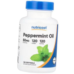 Piparm&uuml;ndi&otilde;li, Peppermint Oil 50, Nutricost (71647040) 120softgels