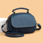 Kvaliteetne moodne retro PU-nahast Crossbody kott Klassikaline v&auml;ike &otilde;lakott Naiste luksuslikud shell k&auml;ekotid 22x9.5x16.5cm khaki
