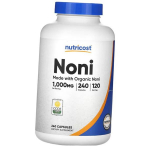 Orgaaniline Noni, Noni 1000, Nutricost 240kaps (71647064) 240caps