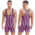 Meeste &uuml;hes t&uuml;kis ujumistrikoo varrukateta Slim Fit Fitness J&otilde;usaali spordibodek Meeste surfiriided L kuum roosa v&auml;rv