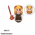 Demon Slayer Klotsid Kamado Tanjirou Klotsid Hashibira Inosuke M&auml;nguasjadele Kingitused Tegevusfiguurid Ehitusklotsid Lastele