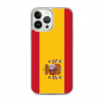 Coque iPhone &ndash; Drapeau Espagne &ndash; iPhone 13 Pro Max &ndash; Supp &ndash; Mitmev&auml;rviline &ndash; Vertikaalne