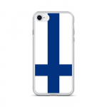 Coque iPhone - Finlande - Drapeau - Souple - Mitmev&auml;rviline - &Uuml;hilduv iPhone 6 S