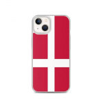 Coque iPhone - Drapeau du Danemark - iPhone 13 - Silikoonist supp - Design fin et l&eacute;ger - Maksimaalne kaitse