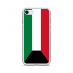 Coque iPhone &ndash; PIXELFORMA &ndash; iPhone 6 &ndash; Silikoonist supp &ndash; Finition fine &ndash; Drapeau du Koweit