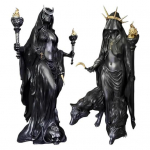 Hekate Niktipolos Kuju Maagia Kreeka Jumalanna N&otilde;ia Figuur Valguse tooja v&otilde;i Hommikut&auml;ht Vaik Skulptuur Kodu Dekoratsiooniks 16cm C
