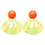 2 tk sulgpalli sulgpalli pesapallitreening tuulekindel valgustus linnud 360-kraadise valgustusega sulgpallipallid sporditegevuseks Fitness roheline