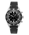 Oris Divers Sixty-Five Kronograaf Nahkrihm Must Tihv Automaatne 01-771-7791-4054-07-6-20-01 100M Meeste K&auml;ekell must