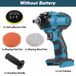 120W Elektriline Autopoleerimismasin Auto Poleerimisslihvmasin Poleerimine Lihvimine Vahatamine T&ouml;&ouml;riist Auto Tarvikud Elektrit&ouml;&ouml;riist Sinine Only machine