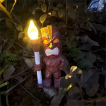 P&auml;ikesetoitega aiamotiiv V&auml;litingimustes Elutruu Maiade Rahvas LED-valgustusega Totem-kaunistus