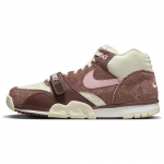 Nike Meeste Air Trainer 1 S&otilde;brap&auml;eva Unisex Tossud Pruun Dark-Pony Keskmiselt Pehme Roosa DM0522-201 36.5