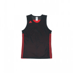 Adidas Korvpallitreening Vabaaegne Hingav Kootud Vest Meeste Topid Must Punane DY6588 XL