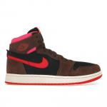 Air Jordan 1 High Zoom Comfort 2 Cacao Wow Picante Red Naiste tossud Pruun Must H&uuml;per-Roosa DV1305-206 40