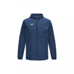 Under Armour Jalgpalli Kootud Pikkade Varrukatega Logoga Jope Unisex Joped Academy-Blue 21600411-408 4XL