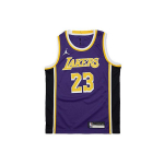 Nike Laste Korvpallivorm NBA Los Angeles Lakers James 23 T&auml;hetr&uuml;kk L&otilde;tv Sirge Varrukateta Laste pluusid Lilla 3Y2B7BXAP-LAKJL