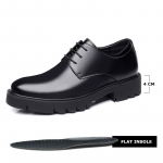 Moodsad Uued Meeste Platvormkanna 4/7/9 CM Kasvuk&otilde;rgus Formaalne Meeste Derby Ehtne Nahk &Auml;rikingad Meeste Oxford Lifti Kingad 37