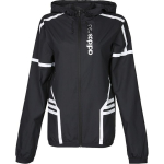 Adidas Neo M Cs Wb Elustiili seeria Tuulekindel Kapuutsiga T&otilde;mblukuga Jakk Meeste Jakk Must DU8155 M
