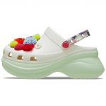 Crocs Bay Wildflower Clog EVA Mugavad Mitmek&uuml;lgsed Klounid Naiste klounid Valge Roheline 211184-0WV 37-38