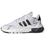 Adidas Originals Nite Jogger Paelad Vastupidavad Madalad Vabaajajalatsid Naiste Tossud Valge Must Hall H01735 36