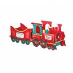 J&otilde;ulurongi kinkekarp Santa Express rongi kinkekarp j&otilde;ulukingitus rongikarp p&uuml;hadekingitus kommide hoiukarp peolaua keskpunktide jaoks A