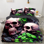 Kolju Pulmad Multifilm Tekikomplektid Voodipesukomplekt Kahekordne Queen King Twin T&auml;issuuruses Tekikottide Komplekt Lapsed T&uuml;drukud Valge Voodipesu EU Single 135x200cm