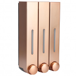 420MLx3 Seinale kinnitatav vedelseebidosaator k&auml;tepesuks Vannituppa K&ouml;&ouml;gitarbedKuldne kuld