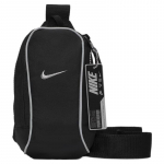 Nike Kangas &Uuml;he &Otilde;la Crossbody Kott, Sling Kott Tavaline Unisex Must Vabaaja FB2850-010 must