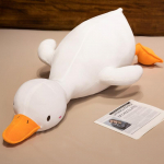 Suur Kawaii Part Pl&uuml;&uuml;sist M&auml;nguasi Armas Hani Magamispadi K&otilde;rge Kvaliteediga T&auml;idisega Nukk Pehme Naljakas Magus Kingitus S&otilde;pradele Lastele Kingitused 70cm valge