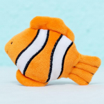Kawaii miniloomkrabi merehobune hipokampus klounkala k&auml;sinukud beebidele, pusle-n&auml;punukk 9cm