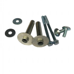 1 komplekt jalakaitse poldi tihend mootorratta esikate jalakaitse kinnitusriistvara polt One size