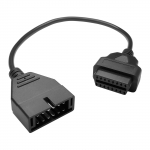 Hirificing OBD1 Skanner OBD1 kuni OBD2 GM Adapter OBD 1 Skanneri Kaabel Juhe Lugeja must