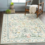 Vintage Modern Elegantne Lilleline Viinapuu &Auml;&auml;rismustriga Vaip Pehme Dekoratiivne Matt Vaip Elutoa Magamistoa Kodu Kaunistamiseks Vaibad 80X120CM gray