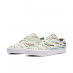 Nike Zoom Stefan Janoski Canvas RM SB Mitmev&auml;rvilised triibud AQ7878-100 EU 36 valge