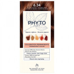 P&uuml;siv v&auml;rv - PHYTO - Phytocolor 6.34 - Tume kuldblond - Ilma ammoniaagita - Kreem hele/must