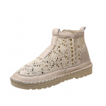 Moodsad augulised naiste saapad Moodsad naiste sandaalid Hingavad platvormiga pahkluusaapad Vastupidavad slip-on naiste kingad Suvised Zapatos De Mujer 35