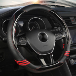 D-kujuline auto roolikate PU-nahk Nissan Qashqai J11 Nissan X-trail T32 Golf 7 Tiguan Kia Optima jaoks B
